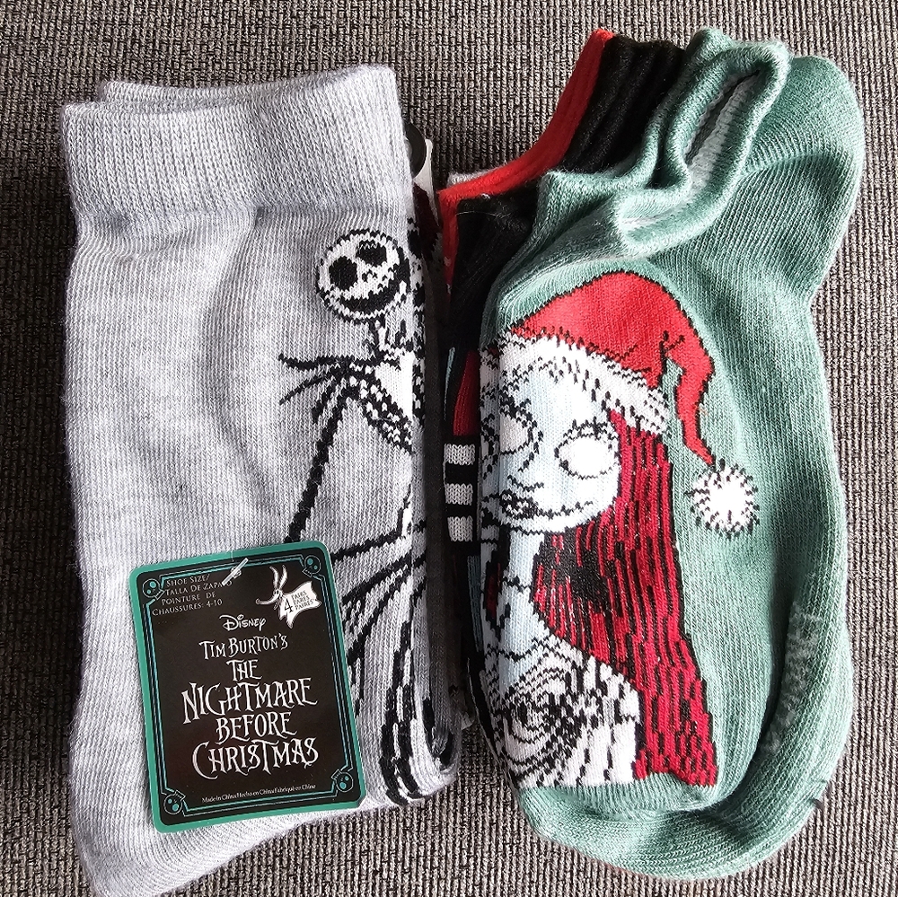 Women's Nightmare before christmas socks